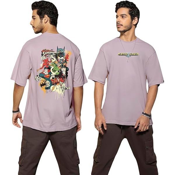 Buy Bewakoof Official Marvel Merchandise Spider-Man Men's Graphic Print Oversized Fit Half - View #2