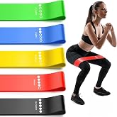 Mallez Farklı Diren&ccedil;te Pilates Squat Aerobik Bandı - Hafif,Orta,Sert &Ccedil;alışma Lastiği-Evde Spor Karın Kası Sıkılaşma Seti