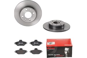 Bremsen Set Bremsscheiben Bremsbeläge Brembo vorne für für Fiat Panda 169 Punto 188