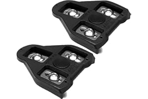 ANCK Cycling Delta Cleats Compatible with Look Delta Pedals Bike Spd sl Cleats for cycling shoes men women (9 Degree Float)