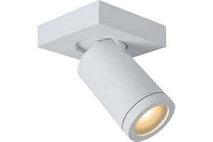 LUCIDE TAYLOR - Deckenstrahler Badezimmer - LED Dim to warm - GU10-1x5W 2200K/3000K - IP44 - Weiß