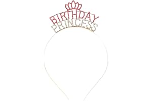 LARFRAECY Compleanno Principessa Corona Diamanti Fascia per Capelli in Metallo Compleanno Slim Accessori per capelli Matrimonio Principessa Gioielli con Strass Delicati e Cristalli Party Girl
