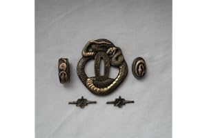 Boyu JAPANESE SAMURAI SWORD KOSHIRAE – TSUBA FUCHI KASHIRA MENUKI HJ49-HJ69