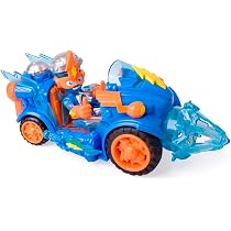 SUPERTHINGS KAZOOM POWER Blaster Jet - Veicolo Multi-Azione Con Kid Kazoom Esclusivo E 6 Proiettili - 3