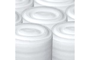 WERTPACK Schaumfolie weiß geschäumtes PE 10 cm x 125 m 4 mm stark, 1 Rolle(n)