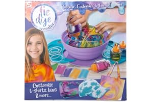 SAMBRO Tie Dye Creator - Creative Art Craft for Kids - All Dye Accessories Included
