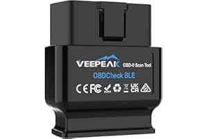 ‎VEEPEAK Veepeak OBDCheck BLE Bluetooth OBD II Diagnosegerät Auto Diagnose Codeleser Scanner kompatibel mit iOS UND Android
