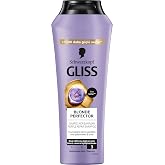 Gliss Blonde Perfector Anti-Orange Repair Shampoo with Peptide and Blueberry Extract 250 ml