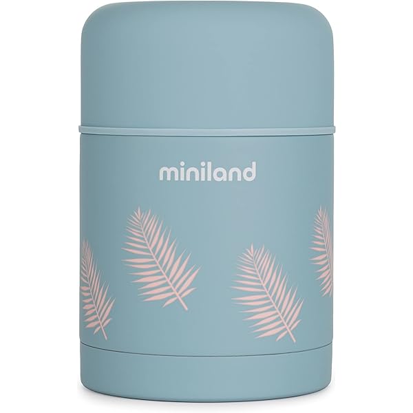 Thermos Baby Miniland 240ml In Acciaio Inox - Biberon Termico Mantemperatura Con Tettarella - Foto 6