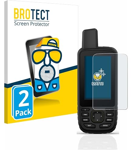 Protection écran Verre Trempé Pour Garmin GPSMAP 64s – 3 Films – Dureté 9H, Anti-rayures, Anti-traces – Installation Facile Sans Bulles