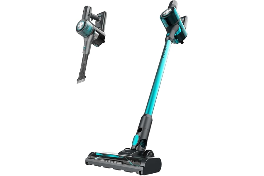 Cecotec Aspiradora Escoba sin Cable Conga Rockstar P50 X-Treme. 80AW, 20000Pa, Motor BDLC con 265W, Autonomía 50mins en