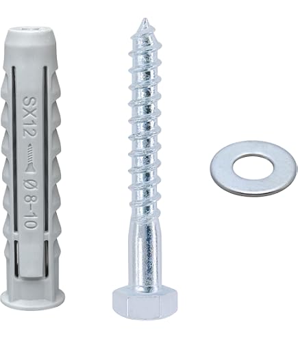 SG Store 20PCS M8 Drop in Anchors Brass Wall Anchor Expansion Bolt Sleeve Brass Plug Fastener Hardware for Anchoring into Concrete Solid Bricks SG Store 20PCS M8 Drop in Anchors Brass Wall Anchor Expansion Bolt Sleeve Brass Plug Fastener Hardware for Anchoring into Concrete Solid Bricks