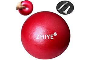 ZHIYE Pilates Yoga Ball Exercise Ball Core Fitness Bender, Yoga, Stability, Barre, Training Physical Therapy Anti-Slip Swiss Ball Gym Home