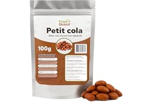 FRESH BIOLEAF Petit Cola frais sous vide – Bitter Kola Pur – Garcinia kola – 100% Naturel – Énergie, Vitalité, Digestion – Origine Congo – Ngadiadia – Pur - qualité supérieure