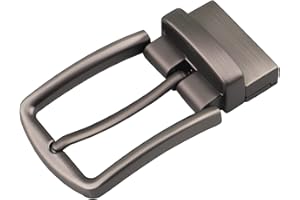 McFanBe Gürtelschnalle 28mm bis 38mm Single Prong Square Gürtelschnallen für Frauen Männer Ersatz Ledergürtel