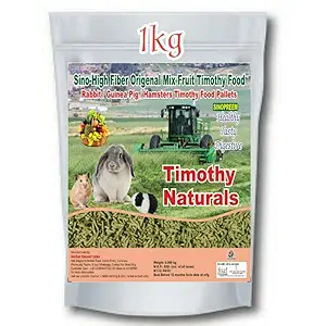 Herbal Sinovet India Timothy Food pellets / Rabbit/ Guinea Pig/ Hamster 1kg