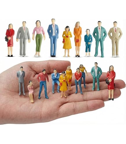 diverse merken H0 - Figurines pour trains miniatures (10) - Figurines diverse merken H0 - Figurines pour trains miniatures (10) - Figurines
