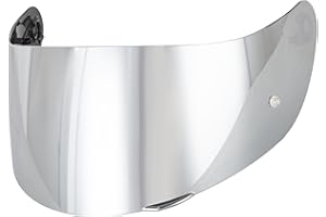 ‎EVERALO Everalo Kompatibel mit Agv K1 Visier - K3sv - K5 - K5s - K1s - S4sv - Horizon - Skyline - Strada - Stealth sv - Compact - Helmvisier Aftermarket Pinlock Ready (Verspiegelt)