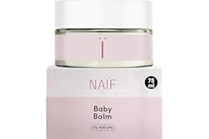 ‎NAÏF Naïf - Babybalsam - Baby Creme - Wind und Wetter Creme - 0% Parfüm - Kälteschutzcreme Kinder - Gesichtscreme Kinder - Gesichtscreme - für Baby & Kind - 75ml