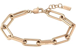 BOSS Biżuteria damska TESSA Collection Link Bransoletka - 1580198, Jeden rozmiar, Stal nierdzewna, Bez kamieni szlachetnych