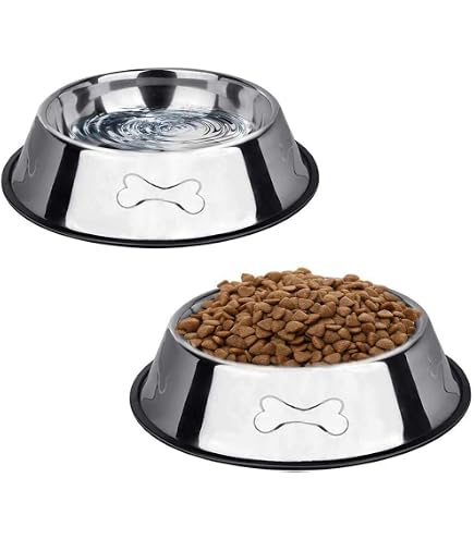 Tapis Gamelle Chien Chat Absorbant - 50x30 Cm, Antidérapant, Terre Diatomées, Facile à Nettoyer