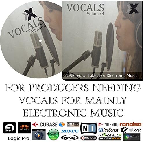 Vocals 4 - Ableton Cubase Fl Studio One Logic Pro Tools Acapellas