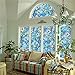 Produktbild Bluelover Statische Fenster Folien 3 M Pvc Folien Glas Aufkleber-Kleber Gabel Kunstglas Poster Bad