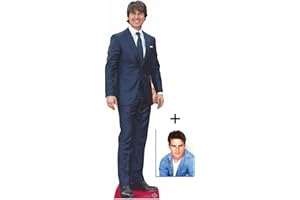 BUNDLEZ-4-FANZ FAN PACKS Fan Pack - Tom Cruise Lifesize Cardboard Cutout/Standee/Stand Up - Includes 8x10 Star Photo