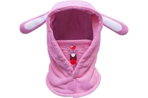 AYPOW Passamontagna Invernale in Pile Termico Bambini 4-12, Maschera da Sci Multifunzionale Antivento Regolabile, Berretti Cappello in Pile Caldo Cappuccio Scaldacollo Sciarpa per Ragazzi Ragazze