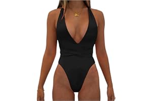 uxxnjfg Costume Intero Donna Contenitivo Push Up Costume Interi Mare 2025 Sexy Trikini Mestruale Abbigliamento Vita Alta Beachwear