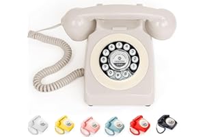 ROOMEDAL Libro de invitados de audio, teléfono de boda, graba mensajes de audio personalizados con libro de invitados, teléfono retro, libro de invitados para boda, fiesta de cumpleaños, confesión