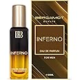 Bergamot Beaute Inferno Perfume for Men 20ml | Premium Long Lasting Fragrance with Musk and Citrus | Best EDP Gift for Men (Eau De Parfum) | Luxury Man perfume
