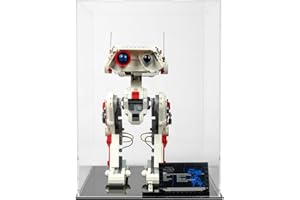 icuanuty Display Case for Lego 75335 BD-1, Model Kit, Movable Droid Figure, Room Decoration, Birthday Gift Idea for Boys and Girls Display Box