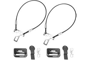 JOJOCY 2pcs Diebstahlschutz Wohnmobil Zubehör, Türsperre Einbruchschutz für Box Vans Wohnmobile, Caravan Box LKW Nutzfahrzeug Diebstahlschutz Zubehör