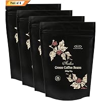 Sinew Nutrition Green Coffee Beans 800g + 200g FREE (250g x 4 PC) for Weight Management