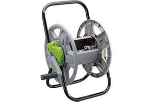Draper DRA25068 - Carro para manguera de jardín, multicolor, 45 m