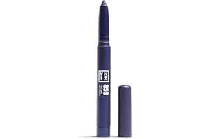 3INA MAKEUP - The 24H Eye Stick 853 - Dark Blue Eyeshadow Stick with Creamy Texture - 24H Waterproof Eyeshadow with Matte Shimmer & Metallic Finish - Multitasking