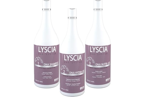 LYSCIA KIT DE LISSAGE À L'ADN 1000ML