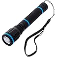 Olsenmark Rechargeable Led Water Proof Flashlight, 152 Mm, Omfl2657, Rechargeable Flashlight