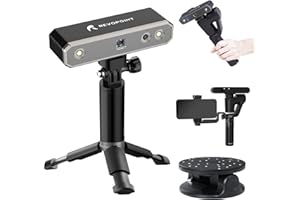 VICTOOL Mini Kit de escáner 3D de alta precisión 0,02 mm precisión 10 fps para impresión 3D, compatible con Windows, Mac OS, sistema Android