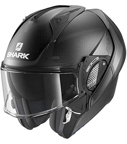 BANDIT Open Motorhelm Matte Black Custom Biker Style Vizier Inclusief Strap Sluiting Dull Black Open Helm JETMB (L