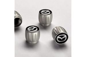 Mazda Lot de 4 bouchons de valve d'origine - Tous les modèles