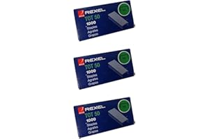 REXEL Lot de 3 boîtes de 1000 agrafes Swingline Tot 50 Cuivrées