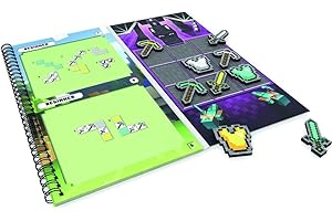 ThinkFun - 76402 - Minecraft - Das magnetische Reisespiel. Perfekt für Die Reise und ALS Geschenk! EIN Logikspiel Nicht nur für Minecraft-Fans: Logisches Deduktionsspiel