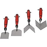 Maurerfreund, Trockenbauset 4-teilig, Comfort Softgriff, hochwertiger Edelstahl, Made in Germany
