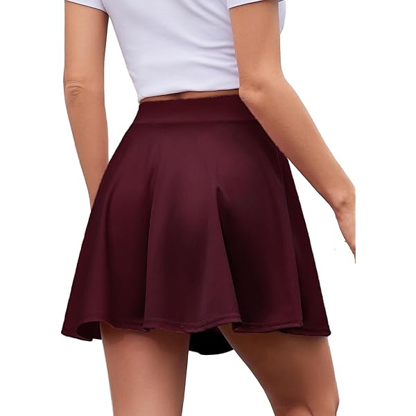Neteson Tennisrokken voor dames, geplooide sportrok, 2-in-1, mini-rok, golfskorts, met shorts, tas voor hardlopen, yoga, fitness, fietsen, vrije tijd, Donkerblauw, S