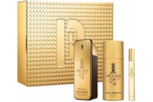 Paco Rabanne 1 Million Eau De Toilette Spray 100Ml Set 3 Pieces Fragranza personale