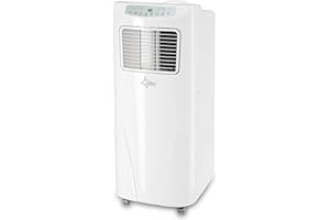 SUNTEC Mobiles lokales Klimagerät Fresh 9.000 Eco R290 | Klimaanlage für Räume bis 34 qm | Abluftschlauch | Kühler und Entfeuchter mit ökologischem Kühlmittel | 9.000 BTU/h | Für Wohnung und Büro