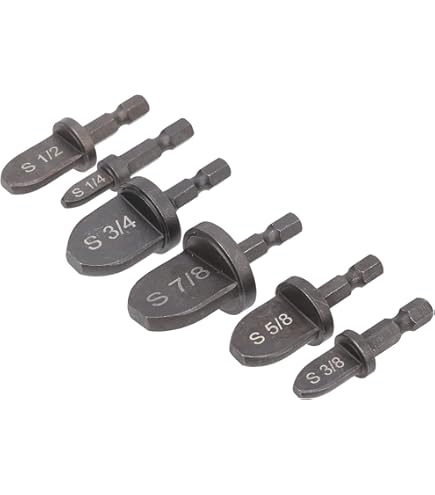 Outil D'évasement De Tuyau En Cuivre Avec Gabarit 3/16in 1/4in 5/16in 3/8in 1/2in 5/8in Ensemble D'outils D'évasement De Tube Pour Tubes En Aluminium à Paroi Mince En Cuivre Et