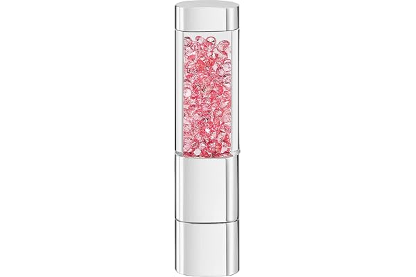 Garrulax Clé USB, Premium imperméable clé USB2.0, 16 Go / 32Go Cles USB Lovely Style Diamant Stockage de données Haute Vitesse Mémoire Stick Pendrive (64GB,Pink)